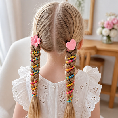 Cute Kids Spiral Hair Tie Set