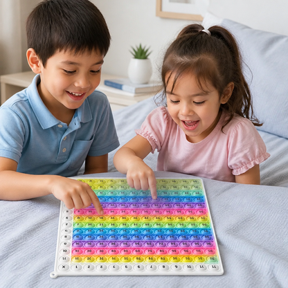Rainbow Pop Math – Multiplication Fidget Learning Toy