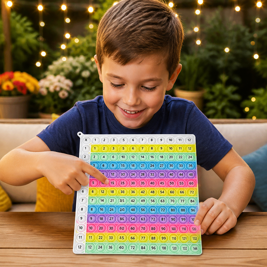 Rainbow Pop Math – Multiplication Fidget Learning Toy