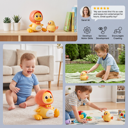 Wobbling Duck Family Kids Toy