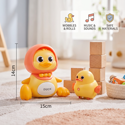 Wobbling Duck Family Kids Toy