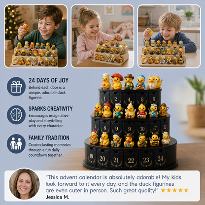 24-Day Magic Duck Advent Calendar with Collectible Mini Figurines