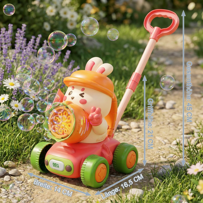 Light-Up Bubble Push Toy – Bubble Blowing Walker for Kids