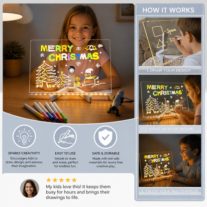 Kids LED Drawing Lamp