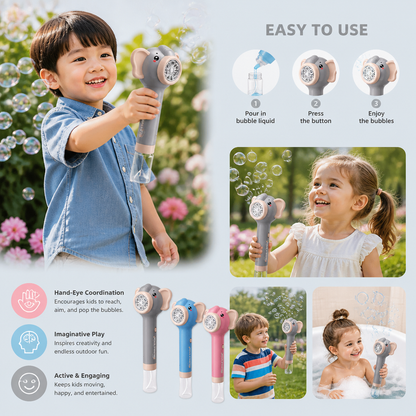 Elephant Bubble Stick Toy