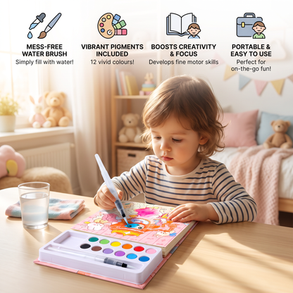 All-in-One Watercolour Painting Book