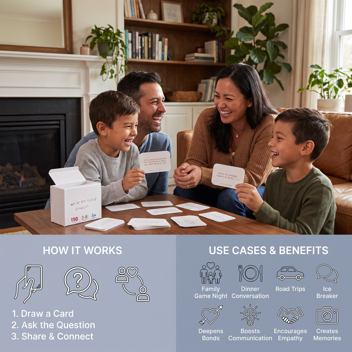 Kids Questions Family Game - The Perfect Game for every Occasion
