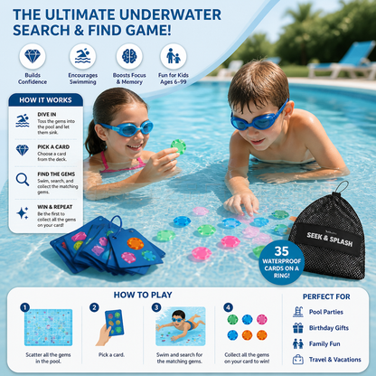 Underwater Search & Find Game With Colourful Gems