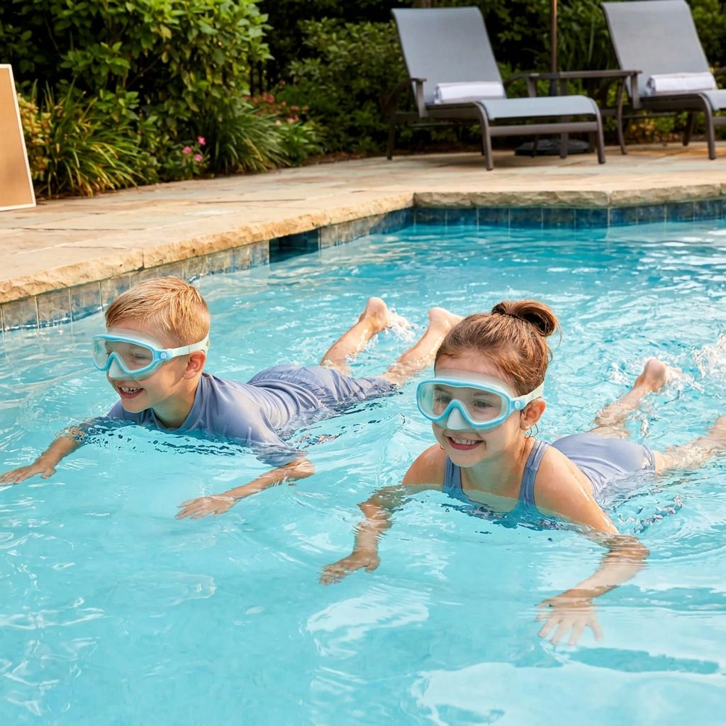 Practical Swimming Goggles for Kids – Anti-Fog, Secure Fit & Comfortable Wear
