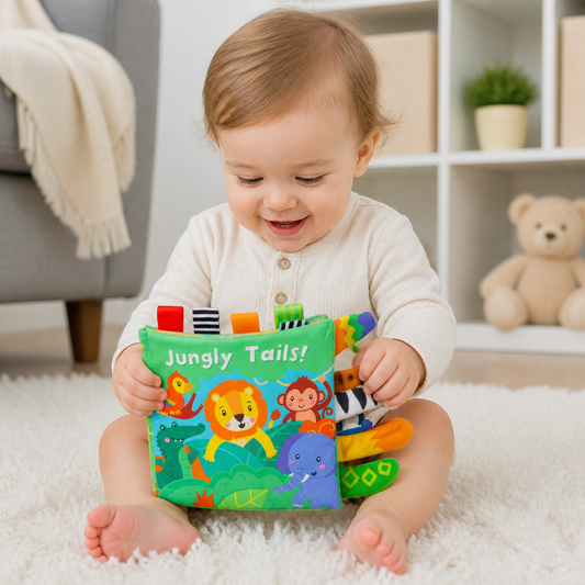 Sensory Wrinkle Paper story book for toddlers