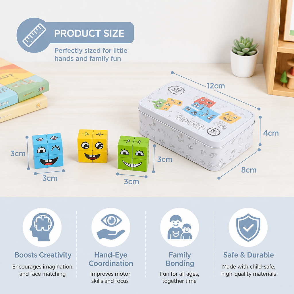 FaceCube - Family Game Set