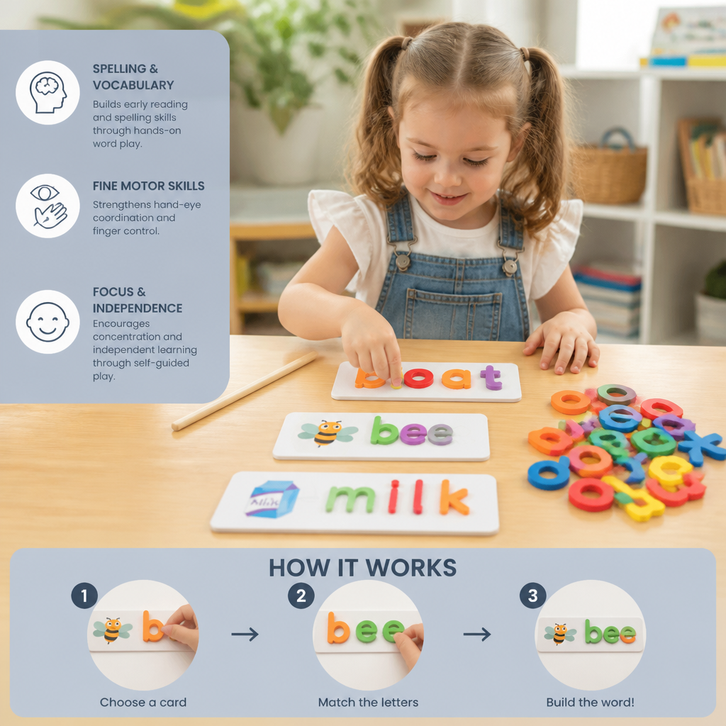 Montessori Spelling Game