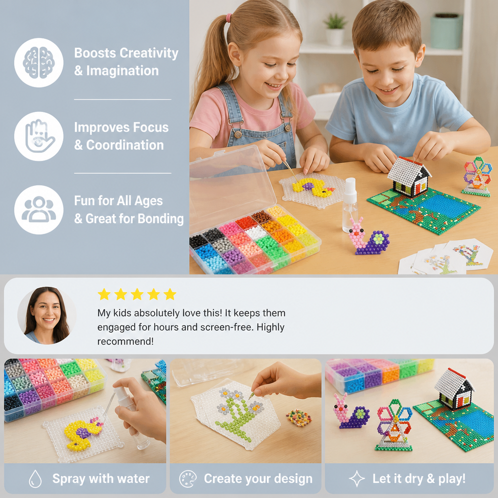 Magic water bead craft box set