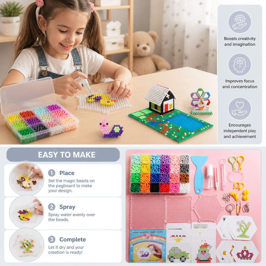 Magic water bead craft box set