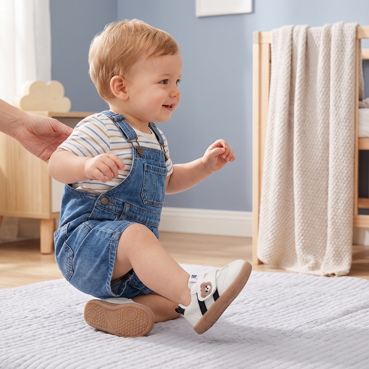Breathable Baby & Toddler First Walking Shoes – Soft Sole & Non-Slip