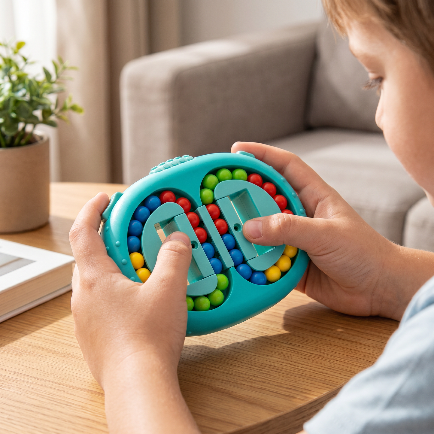 Two-Sided Colour Ball Logic Game