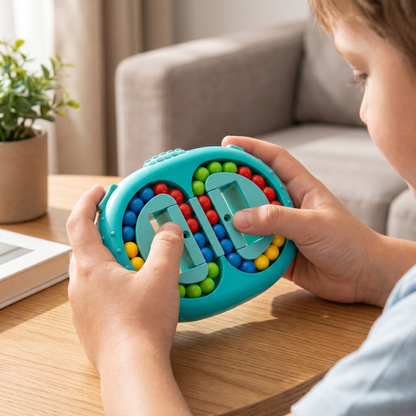 Two-Sided Colour Ball Logic Game
