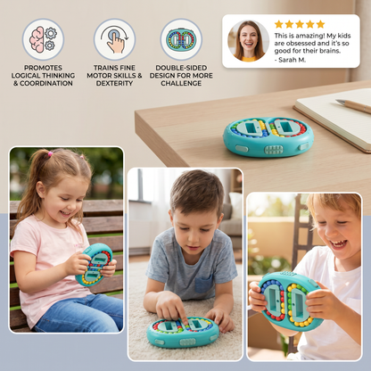 Two-Sided Colour Ball Logic Game