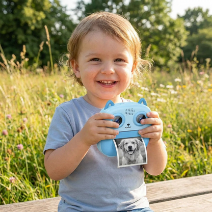 Kids Instant Print Camera – Mini HD Digital Camera with Built-in Printer