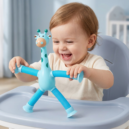 Sensory Suction Cup Giraffe Baby Toy