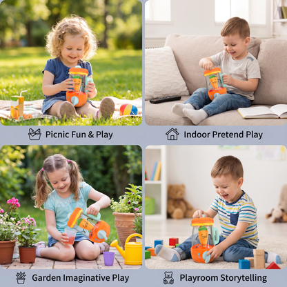 Funny Carrot Mixing Kids Plush Toy