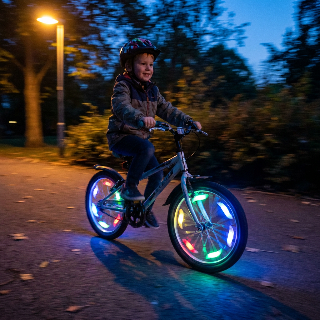 Colorful LED Bicycle Wheel Spoke Lights