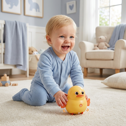 Wobbling Duck Family Kids Toy