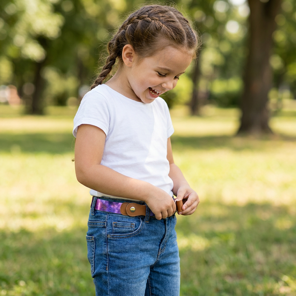 Comfortable Elastic Children’s Belts – Suitable for All Ages
