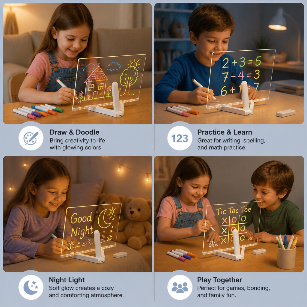 Kids LED Drawing Lamp