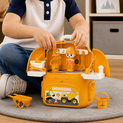 3-in-1 Backpack Playset for on the Go