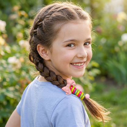 Cute Kids Spiral Hair Tie Set