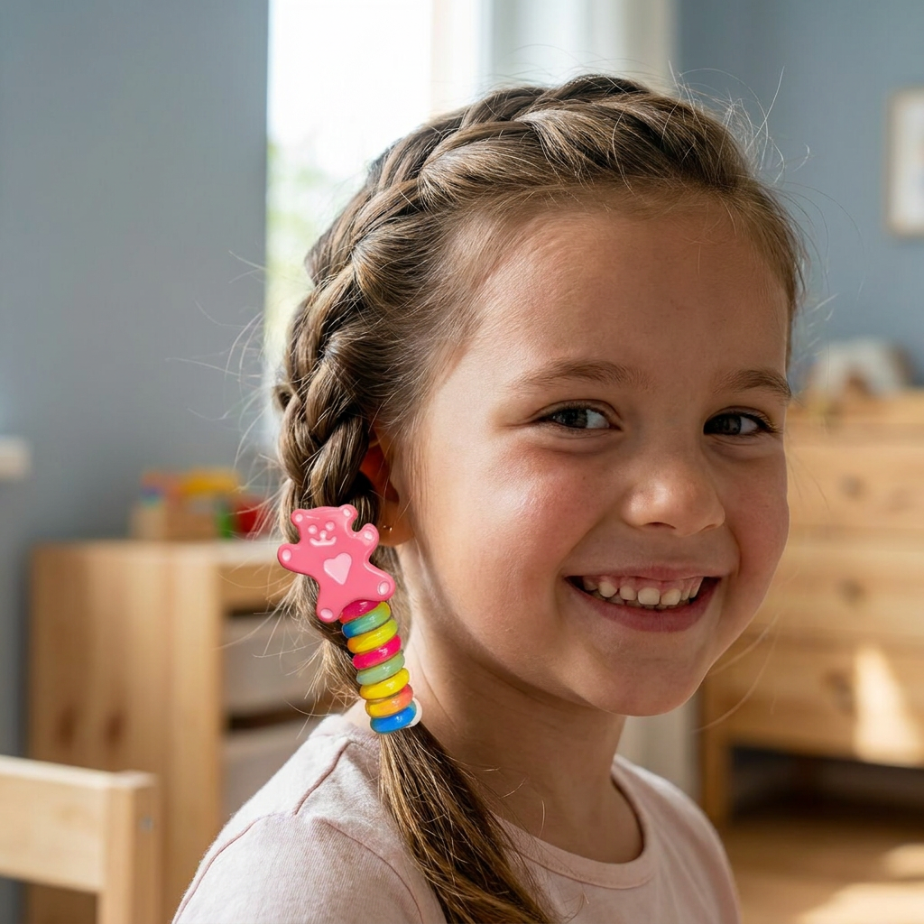 Cute Kids Spiral Hair Tie Set