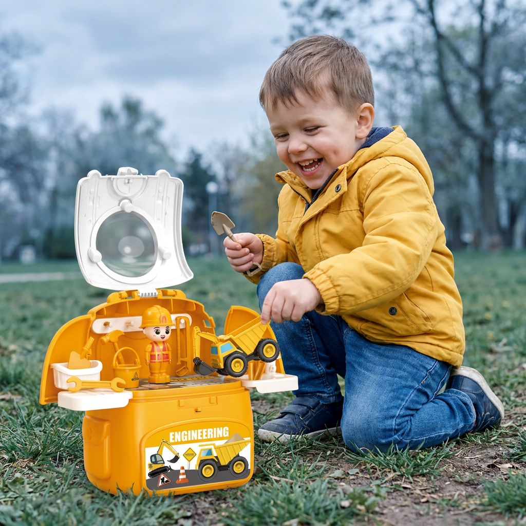 3-in-1 Backpack Playset for on the Go