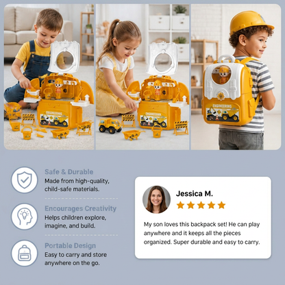 3-in-1 Backpack Playset for on the Go
