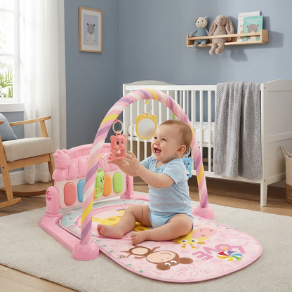 Musical Baby Pedal Piano for Limbs Coordination and Visual & Auditory Training