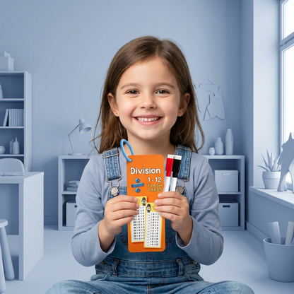 Reusable Math Flash Cards for Kids