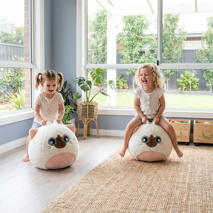 Inflatable Plush Hopping Animal for Kids – Bouncy Fun Toy