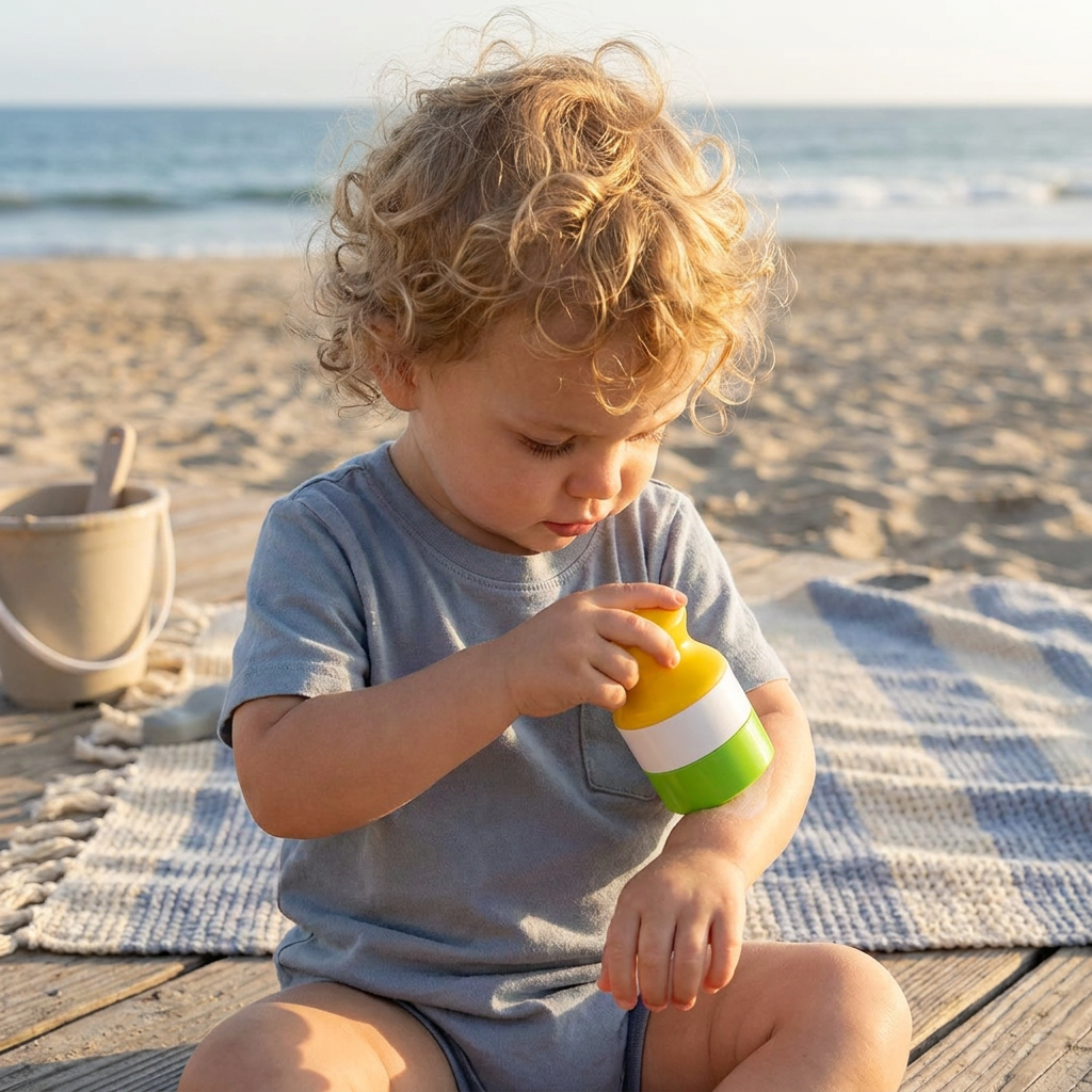 Refillable Sunscreen Roller for Kids – Easy Mess-Free Sunscreen Applicator