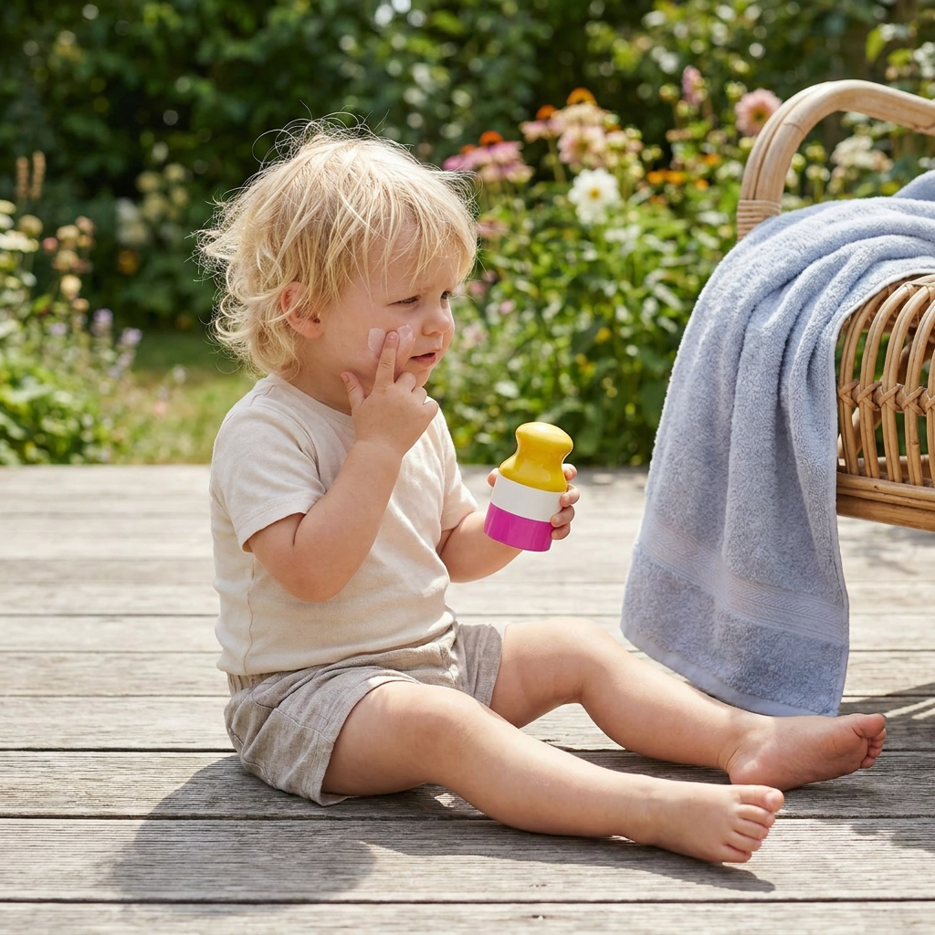Refillable Sunscreen Roller for Kids – Easy Mess-Free Sunscreen Applicator