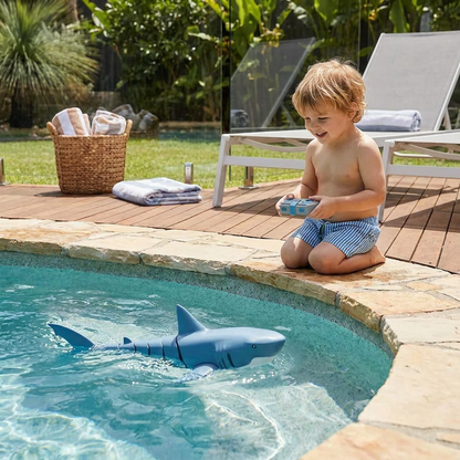 Remote-Controlled Shark Water Toy – RC Swimming Robot for Kids