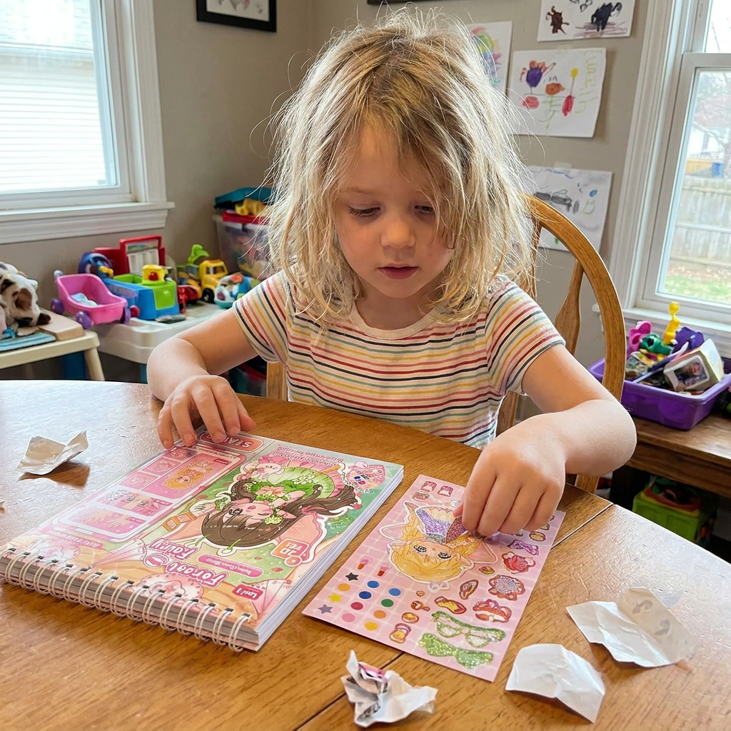 Princess Dress-Up Sticker Activity Book