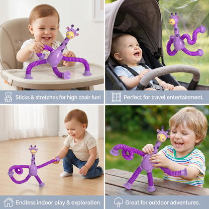 Sensory Suction Cup Giraffe Baby Toy