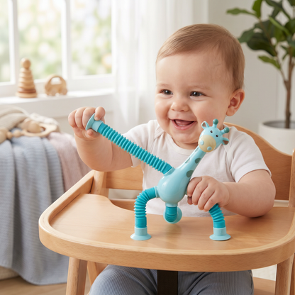 Sensory Suction Cup Giraffe Baby Toy