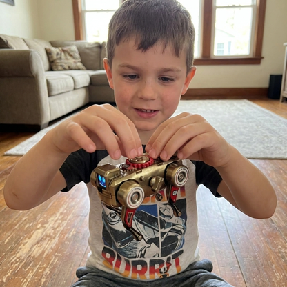 3-in-1 Mechanical Robot Dog Fidget Spinner Toy