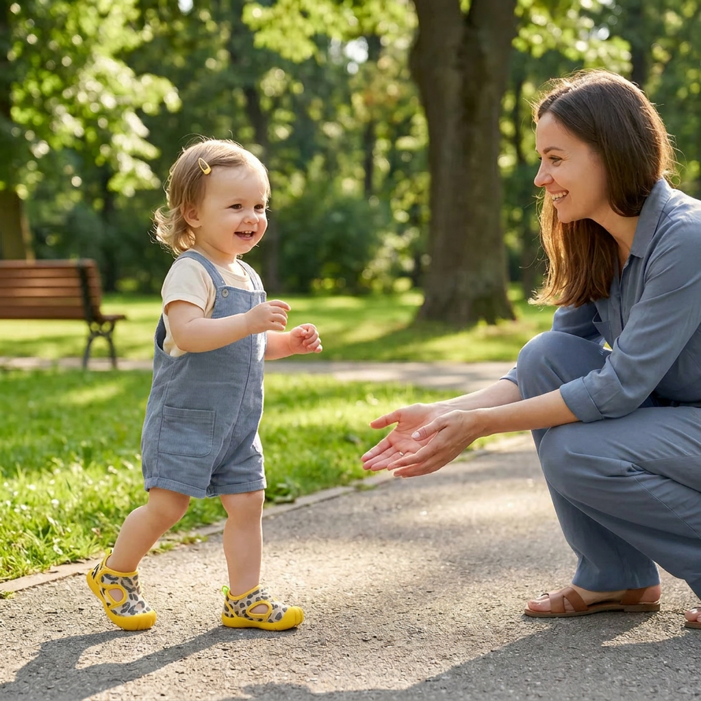 Summer Baby Sandals with Non-slip soles and Breathable Material