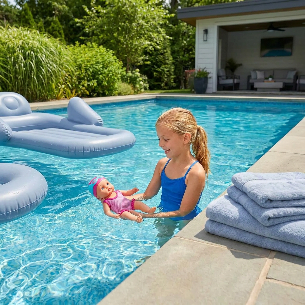 Swimming Baby Doll – Waterproof Electric Pool Toy for Kids