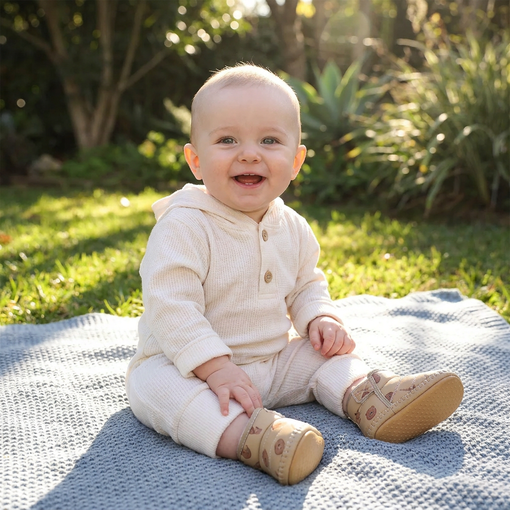 Warm Baby Winter Boots – Soft-Soled Lined Shoes for Babies & Toddlers