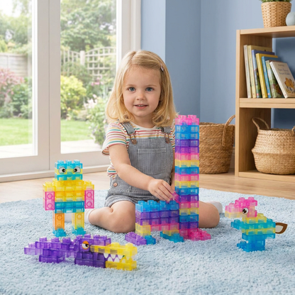 Sensory Soft Building Blocks for Kids – Soft, Squeezable Learning Blocks for Play & Fun