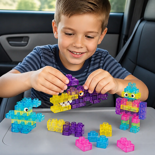 Magical Gummy Blocks, Soft Building Blocks for Children