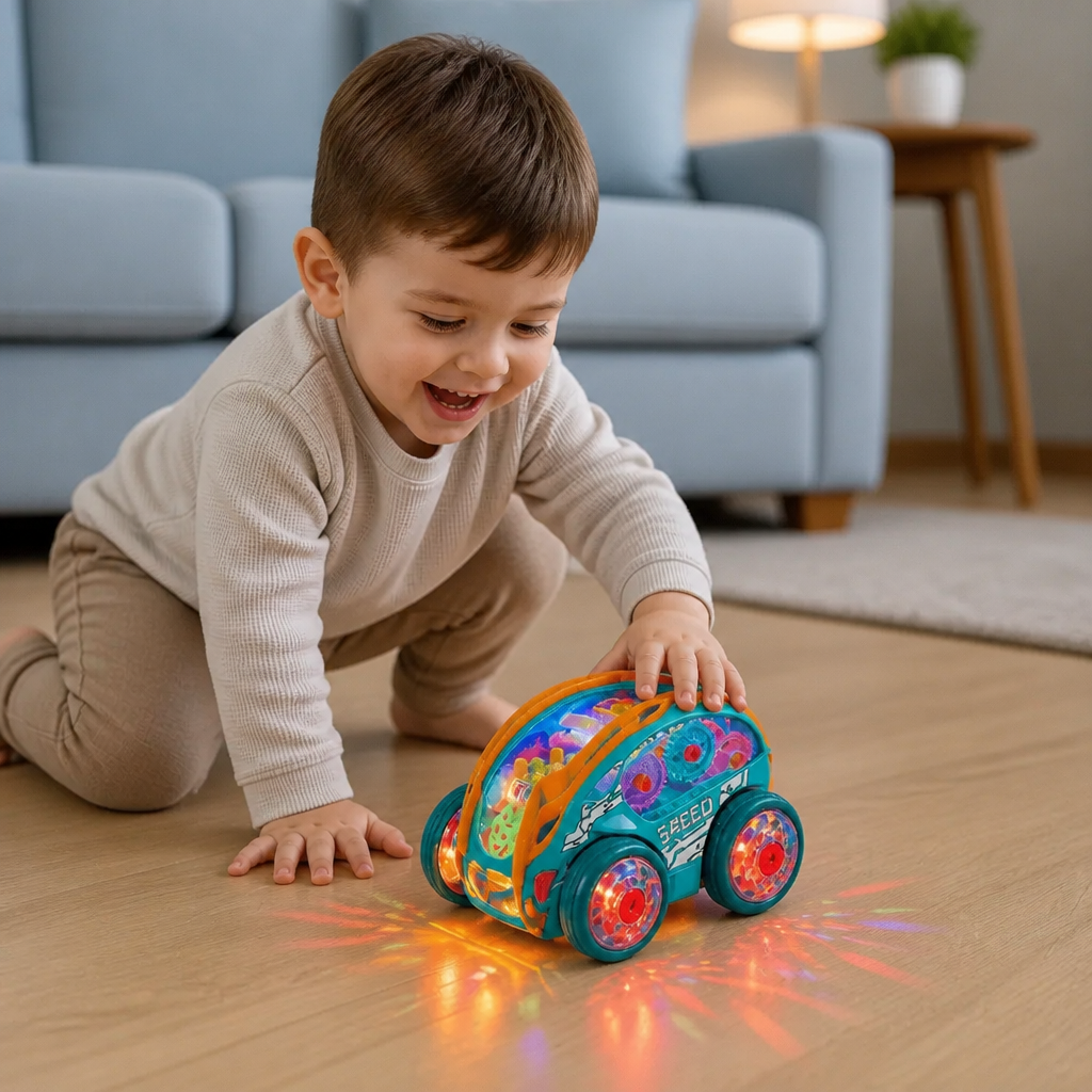 Light-up Tumble Toy Car